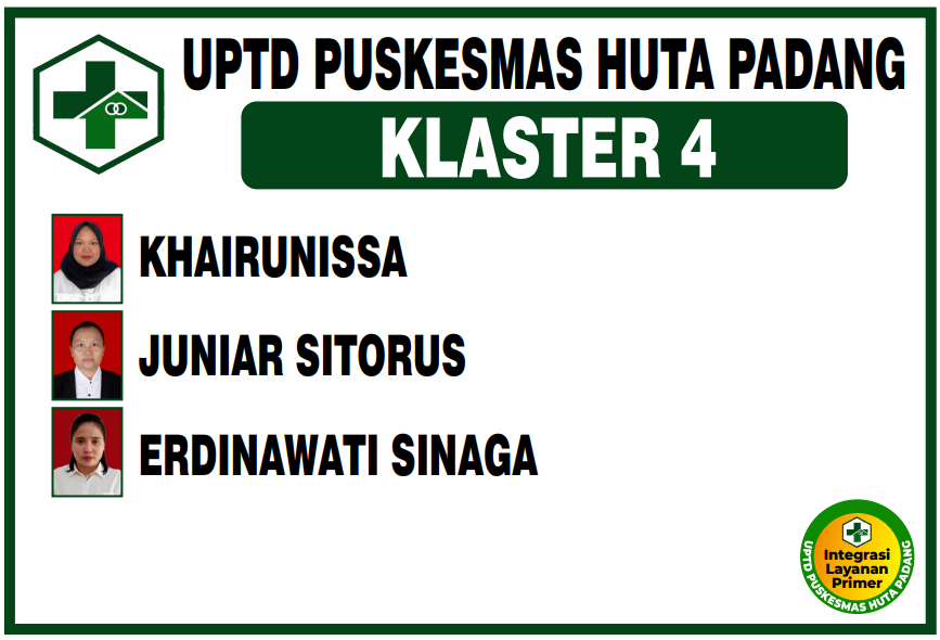 klaster 4 UPTD Puskesmas Huta Padang