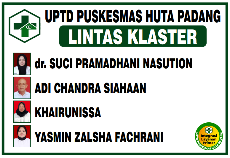 Lintas klaster UPTD Puskesmas Huta Padang