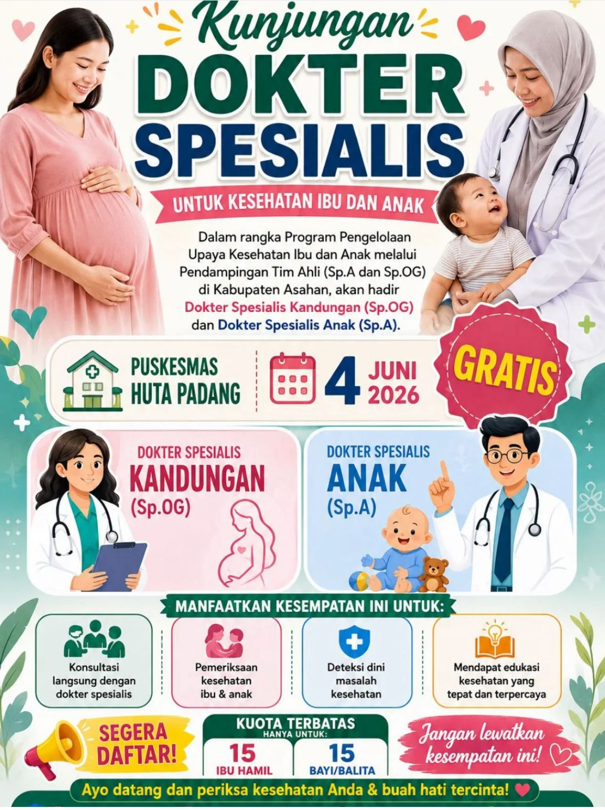 Pemeriksaan Dokter Spesialis